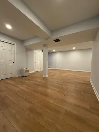 a view of a room with toys