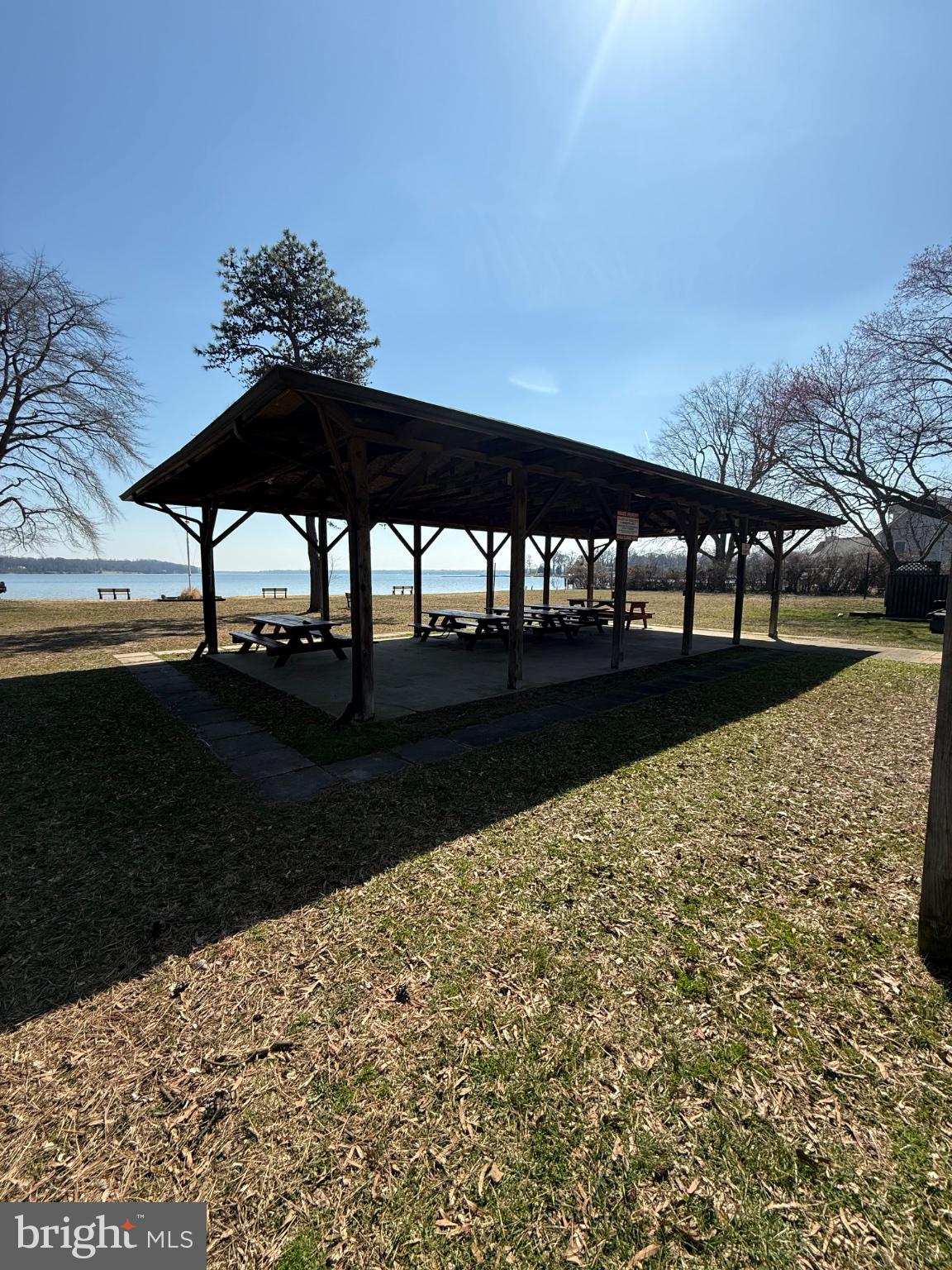 192 Hickory Point Road Pasadena, MD 21122 - Photo 46 of 53 Shaded retreat by the water's edge.