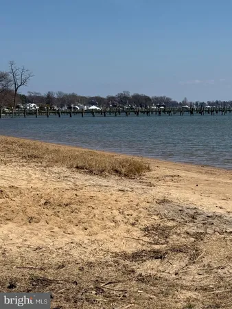 a view of an ocean and beach
