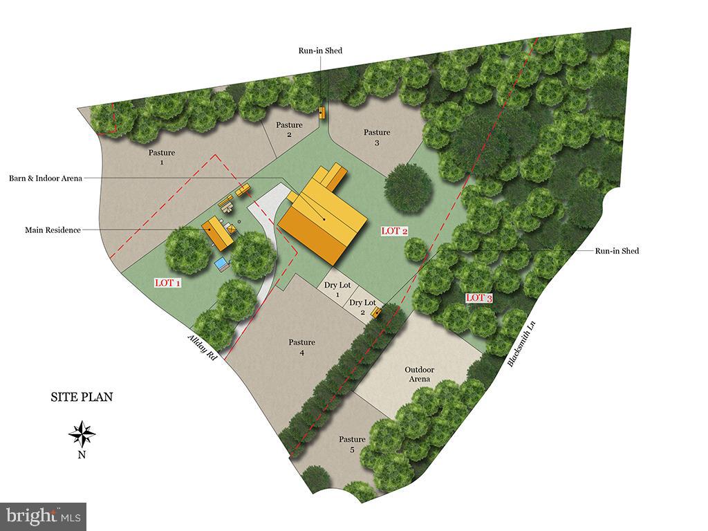 3325 Allday Road Huntingtown, MD 20639 - Photo 32 of 77 Site Plan