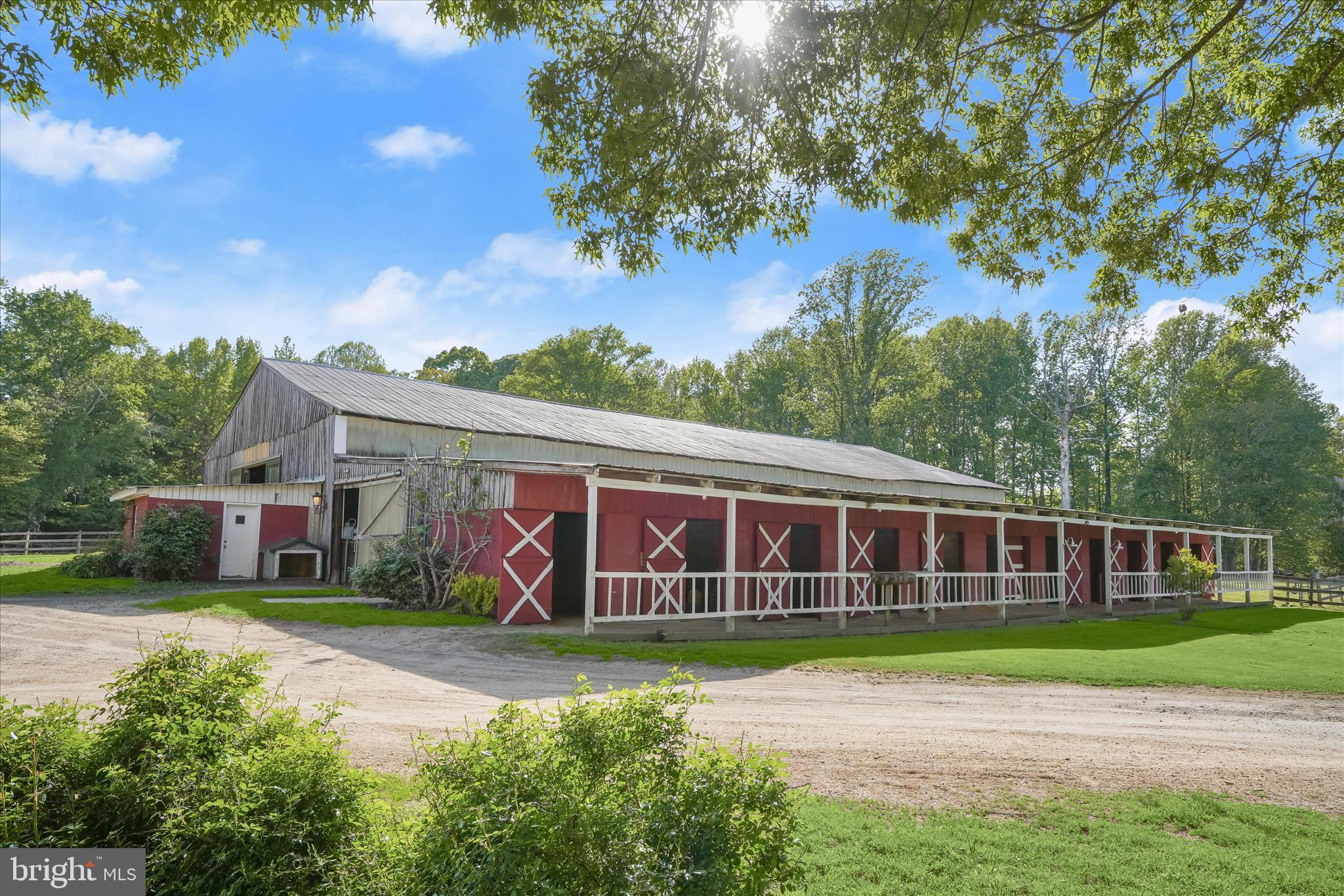 3325 Allday Road Huntingtown, MD 20639 - Photo 46 of 77 Barn with Indoor Arena