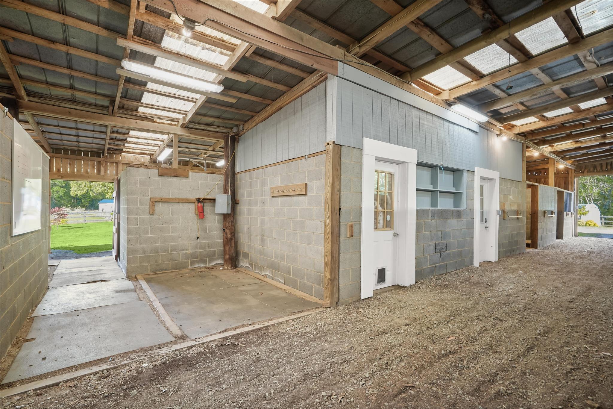 3325 Allday Road Huntingtown, MD 20639 - Photo 54 of 77 Barn Aisle