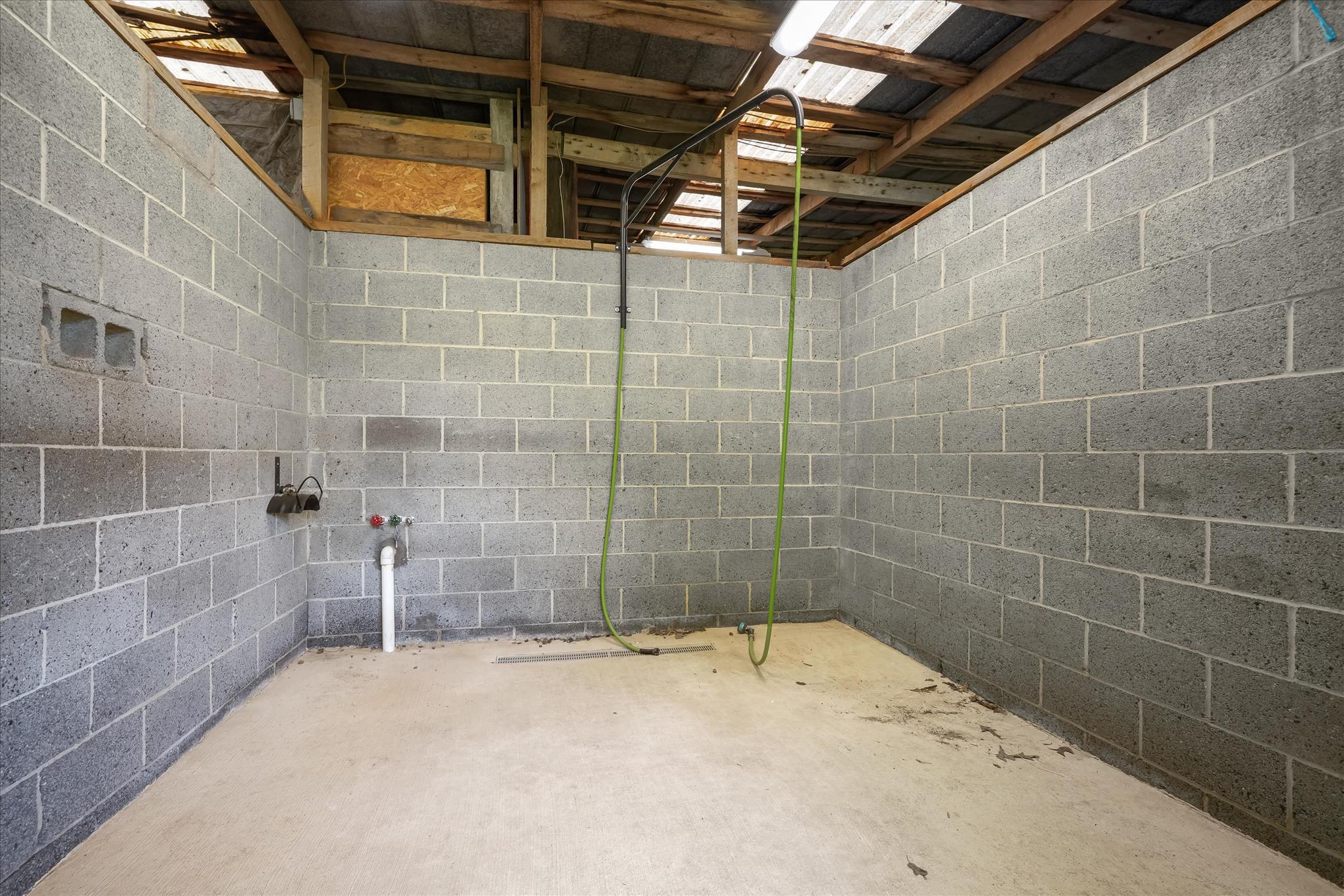 3325 Allday Road Huntingtown, MD 20639 - Photo 58 of 77 a bathroom with a sink and a shower