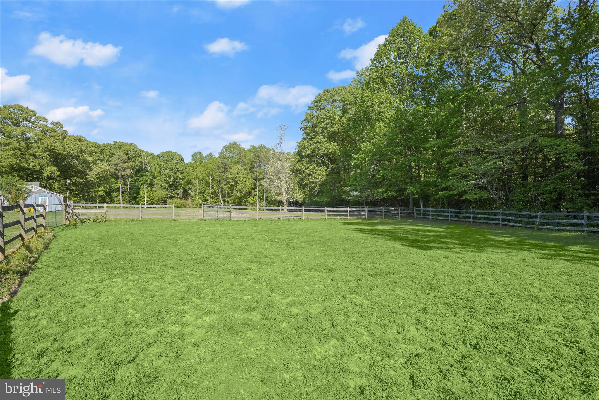3325 Allday Road Huntingtown, MD 20639 - Photo 68 of 77 a view of outdoor space with deck and yard
