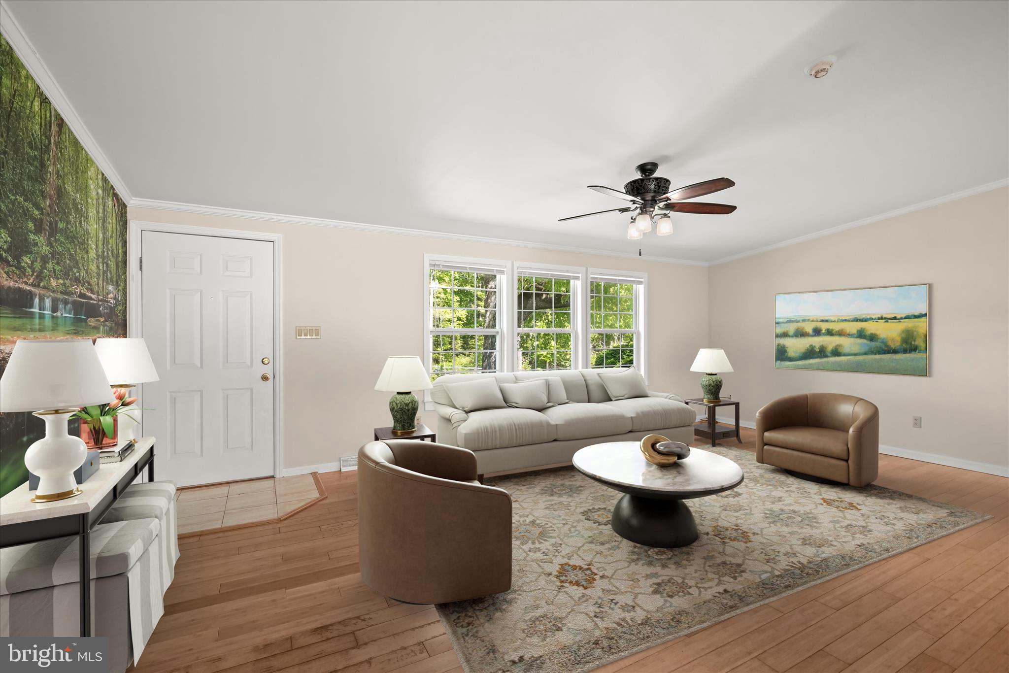 3325 Allday Road Huntingtown, MD 20639 - Photo 8 of 77 a living room with furniture and a window