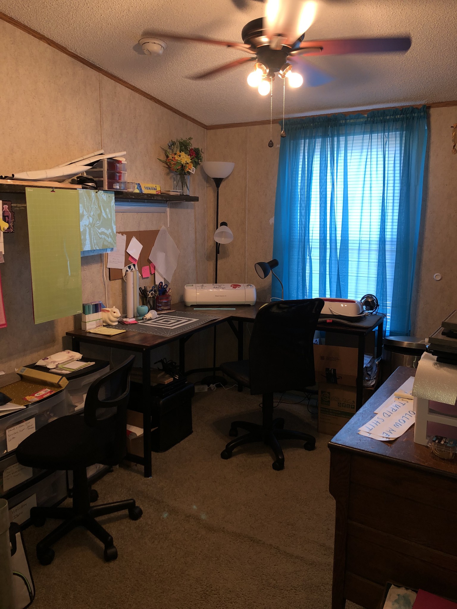 410 Fort Blount Road Hartsville, TN 37074 - Photo 8 of 8 a view of a workspace with a window