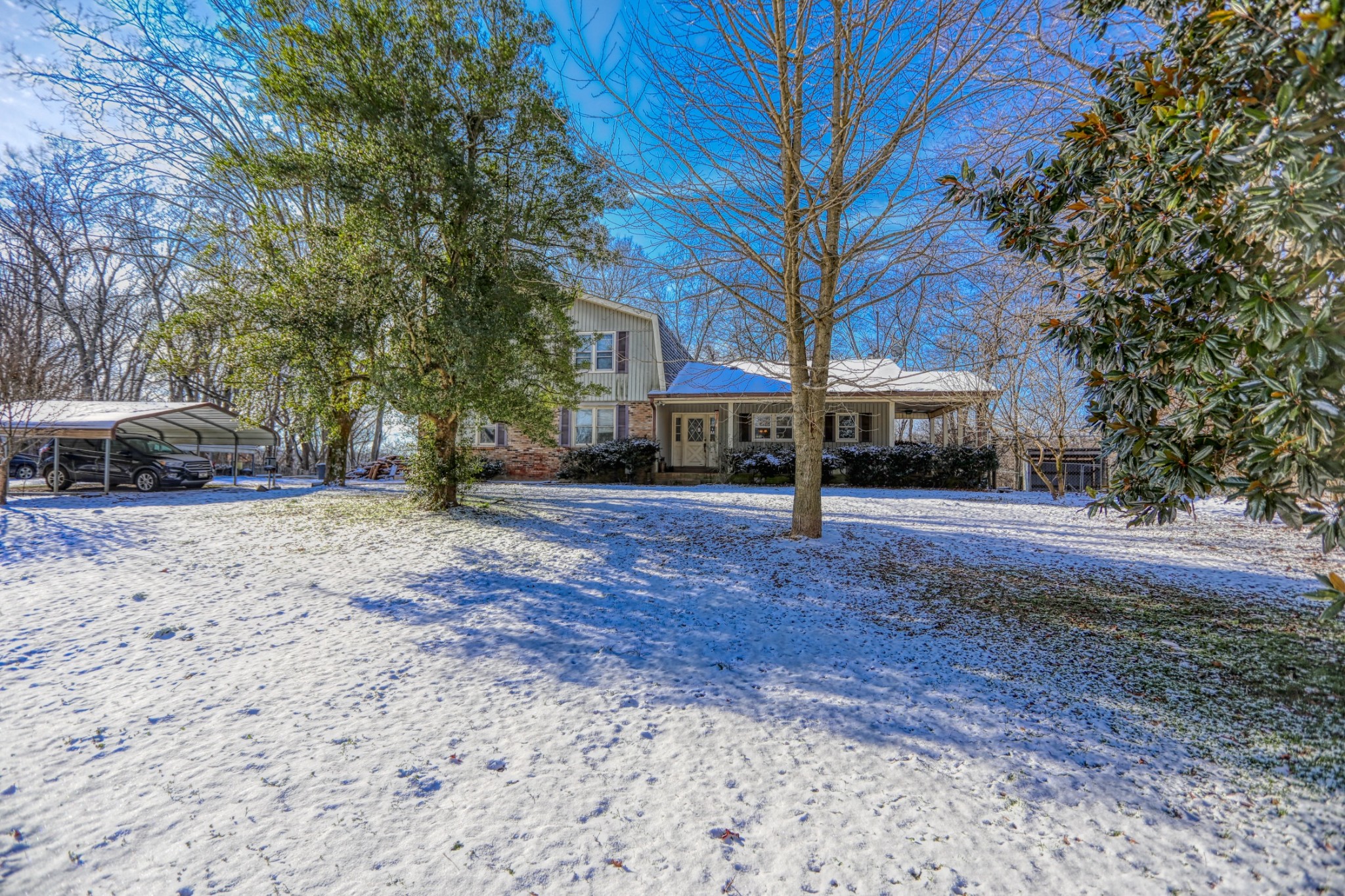 7707 Bob Carr Road Cross Plains, TN 37049 - Photo 8 of 49 a view of a house with a yard