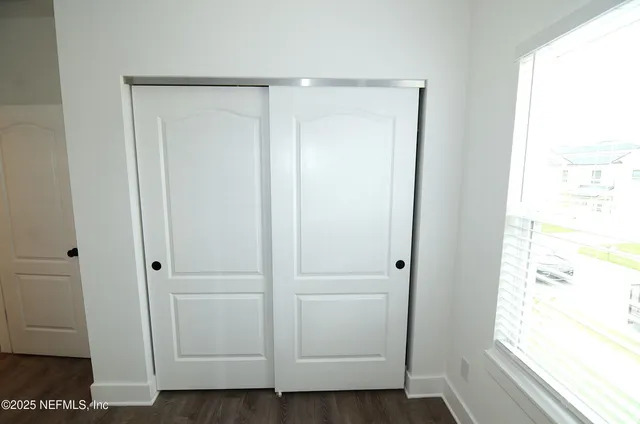 a view of front door