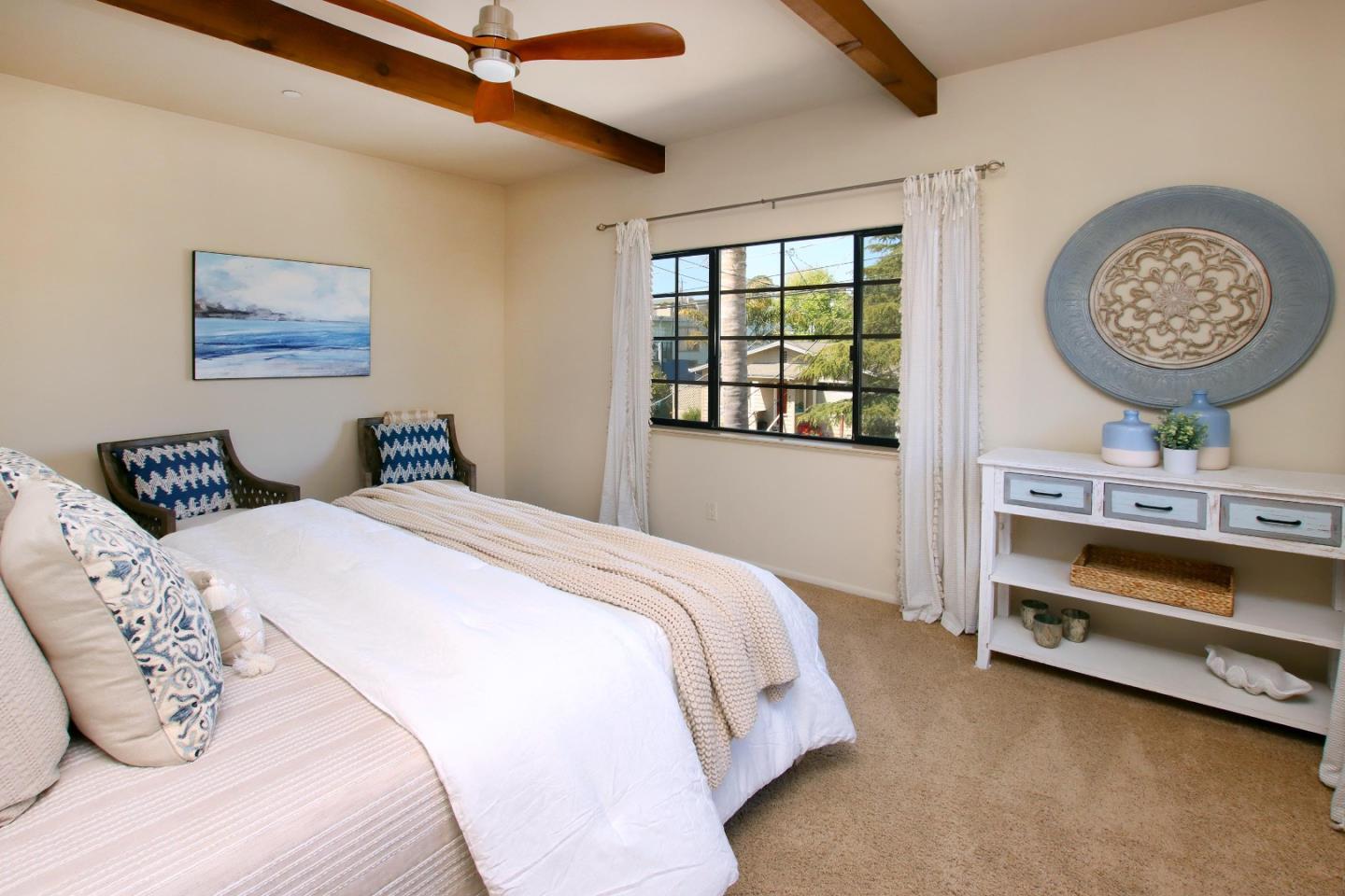 107 Beachgate Way Aptos, CA 95003 - Photo 45 of 95 a bedroom with a bed and a closet