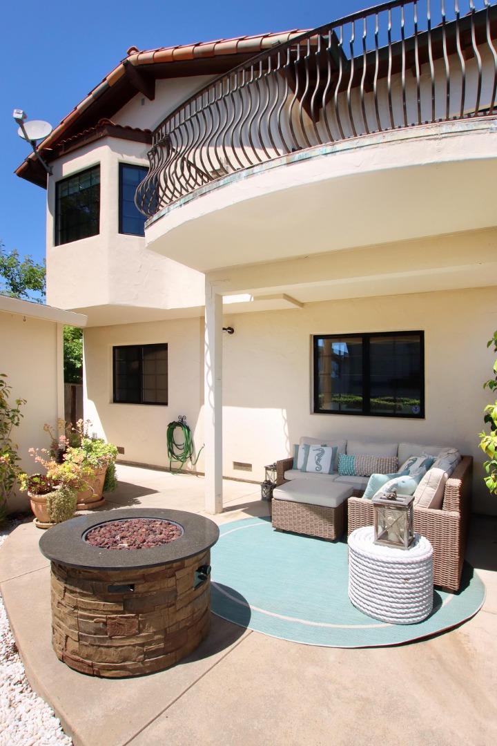 107 Beachgate Way Aptos, CA 95003 - Photo 49 of 95 a living room with furniture and a fireplace