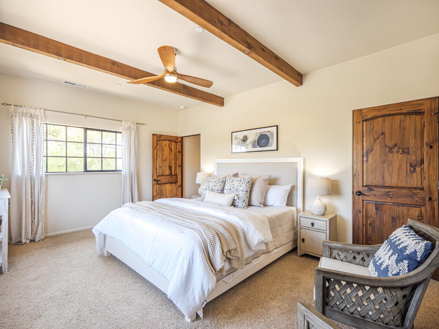 107 Beachgate Way Aptos, CA 95003 - Photo 87 of 95 a bedroom with a bed couch and window