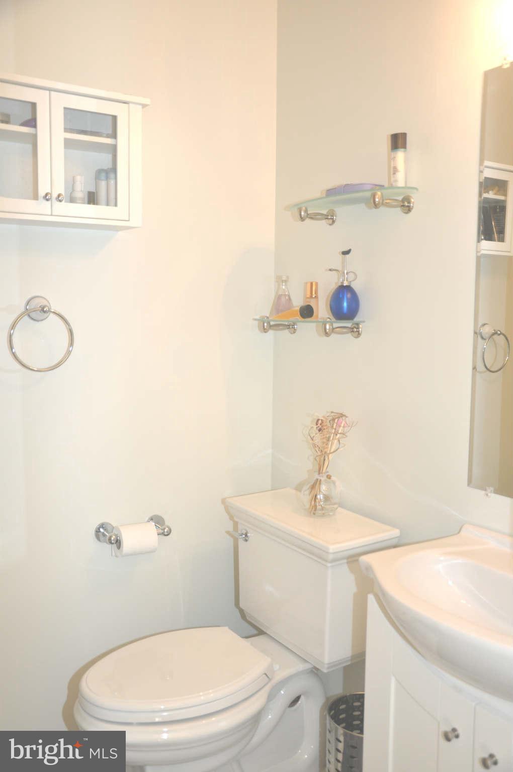 12405 Melmark Court Reston, VA 20191 - Photo 9 of 30 a bathroom with a sink a toilet and mirror