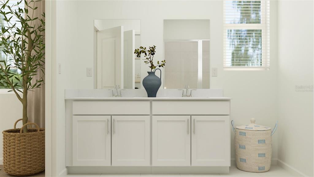 641 Terrapin Drive DeBary, FL 32713 - Photo 16 of 20 a bathroom with a sink and a mirror
