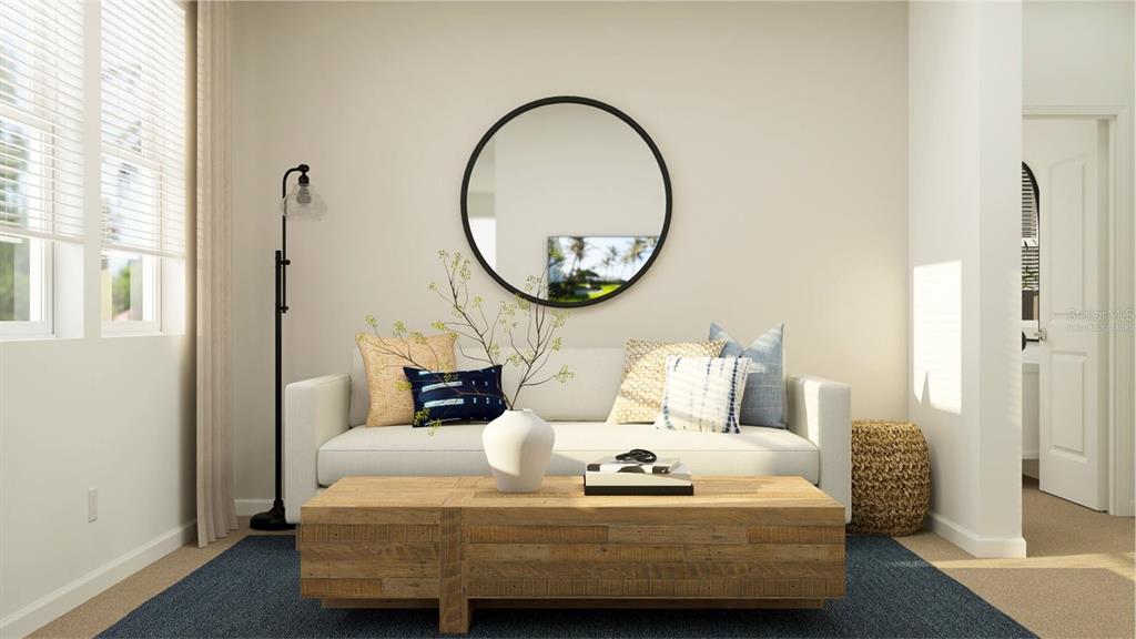 641 Terrapin Drive DeBary, FL 32713 - Photo 7 of 20 a living room with furniture a mirror and a window