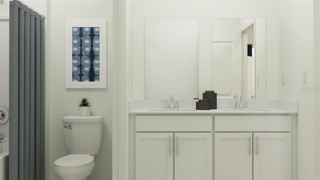 641 Terrapin Drive DeBary, FL 32713 - Photo 8 of 20 a bathroom with a sink and a mirror