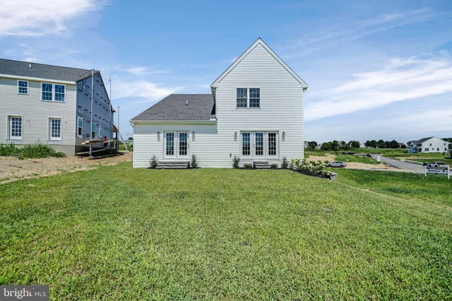 a childrens park with lots of swings and slides