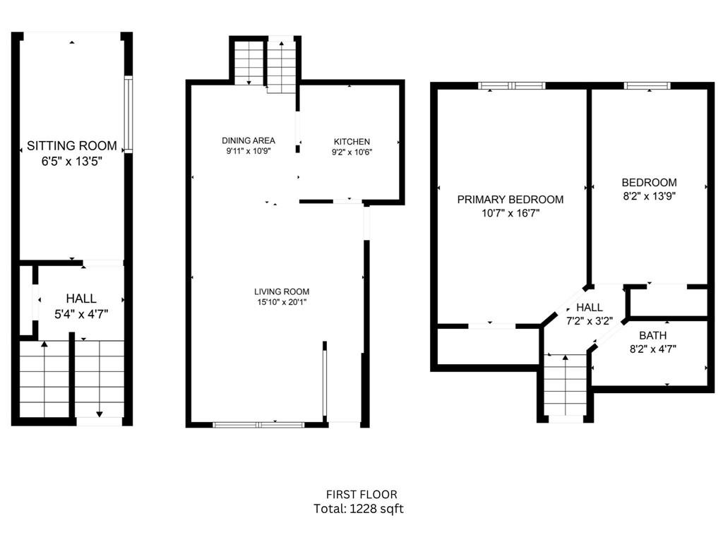 237 74th Street Brooklyn, NY 11209 - Photo 19 of 20 a picture of a floor plan
