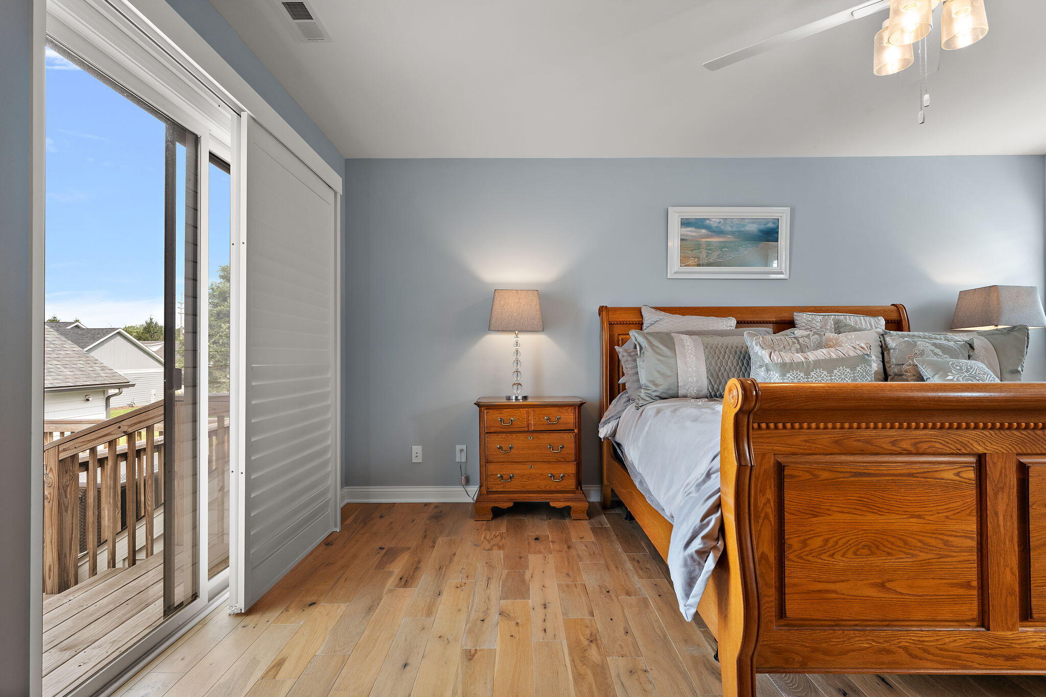 5956 Beacon Lane Portage, IN 46368 - Photo 29 of 57 a bed room with a bed and a window