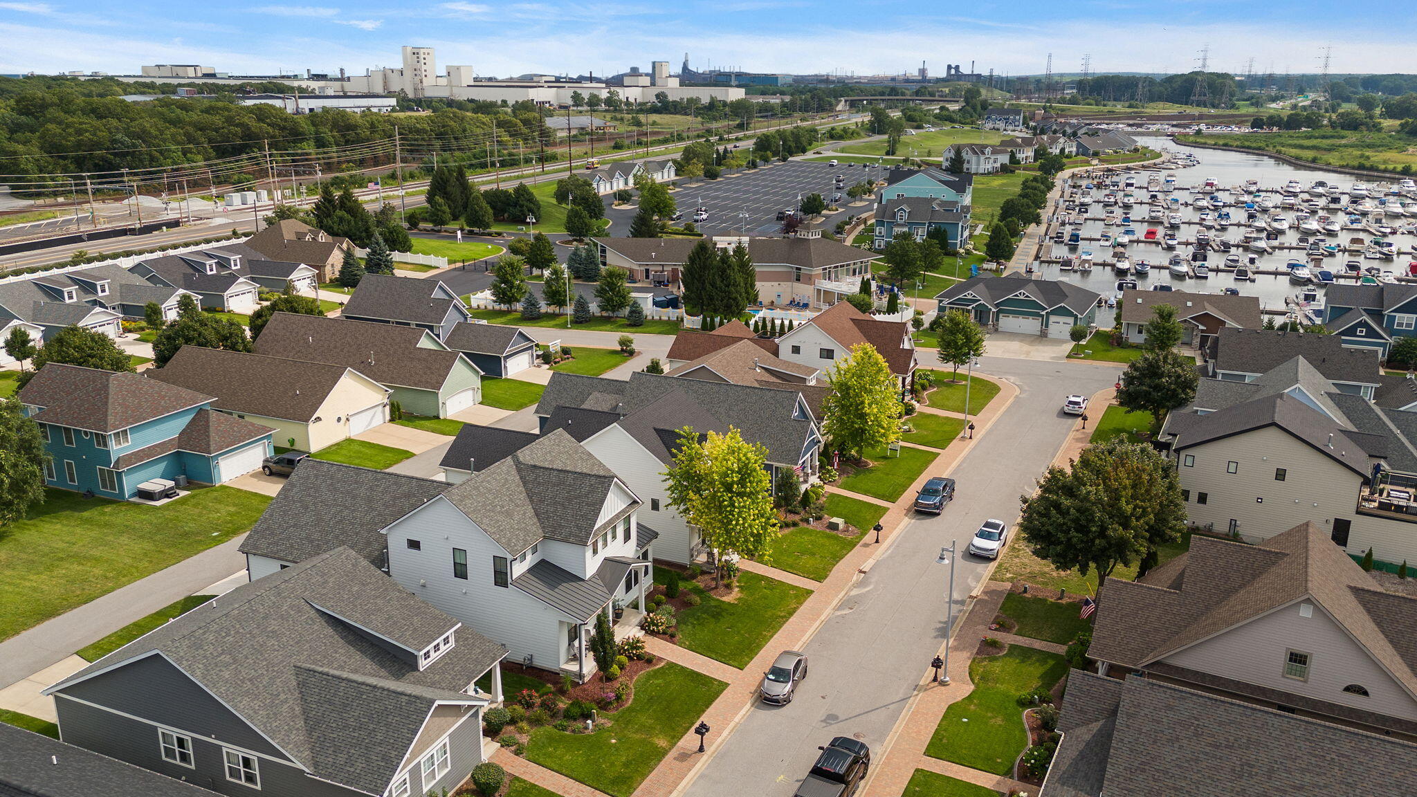 5956 Beacon Lane Portage, IN 46368 - Photo 47 of 57 an aerial view of multiple house
