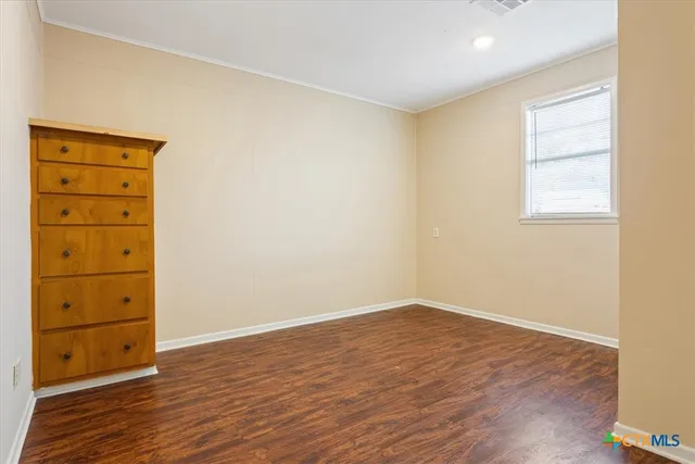 wooden floor in an empty room