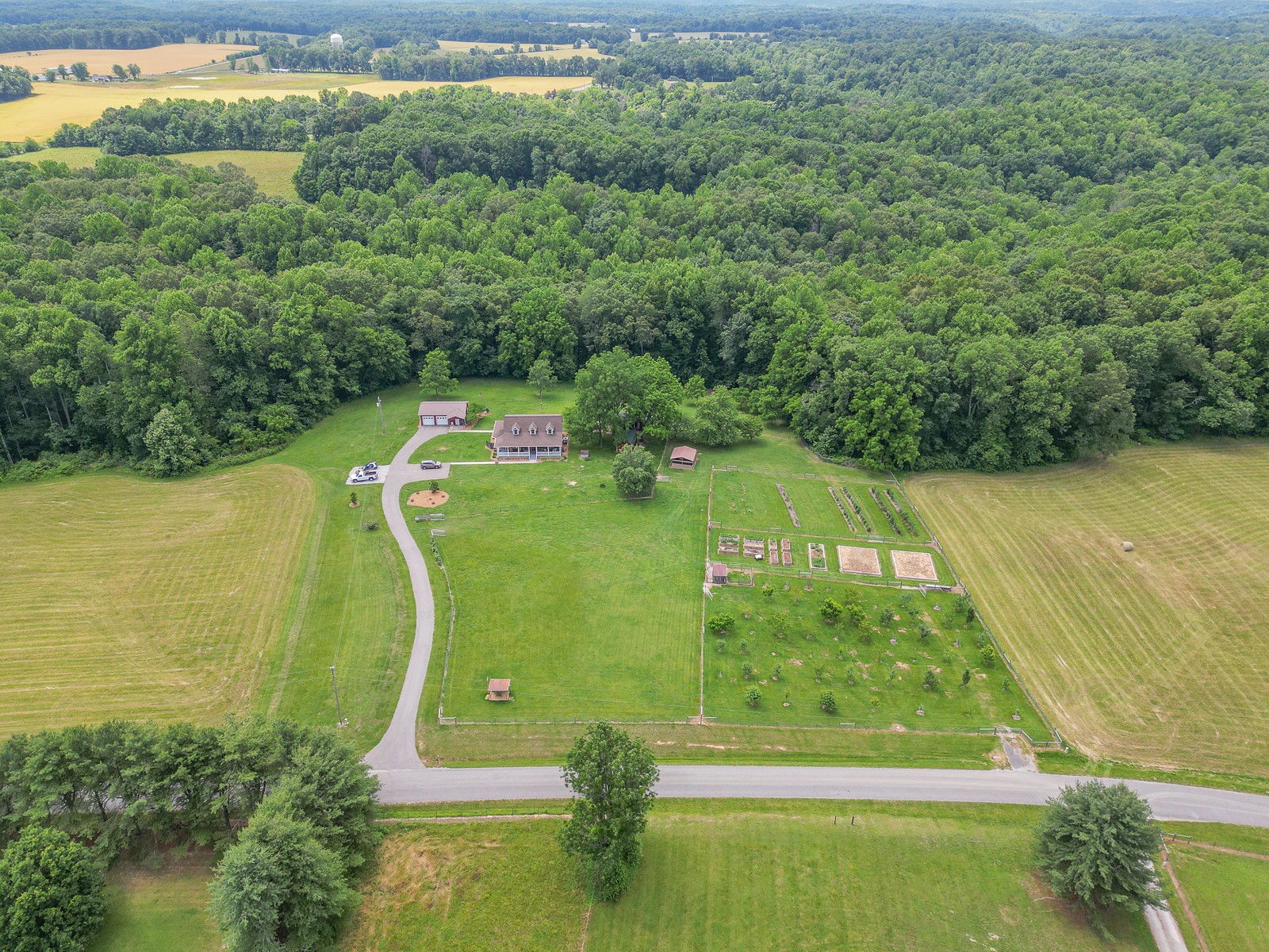 1421 Pea Ridge Road Manchester, TN 37355 - Photo 52 of 62 a view of a swimming pool with a yard