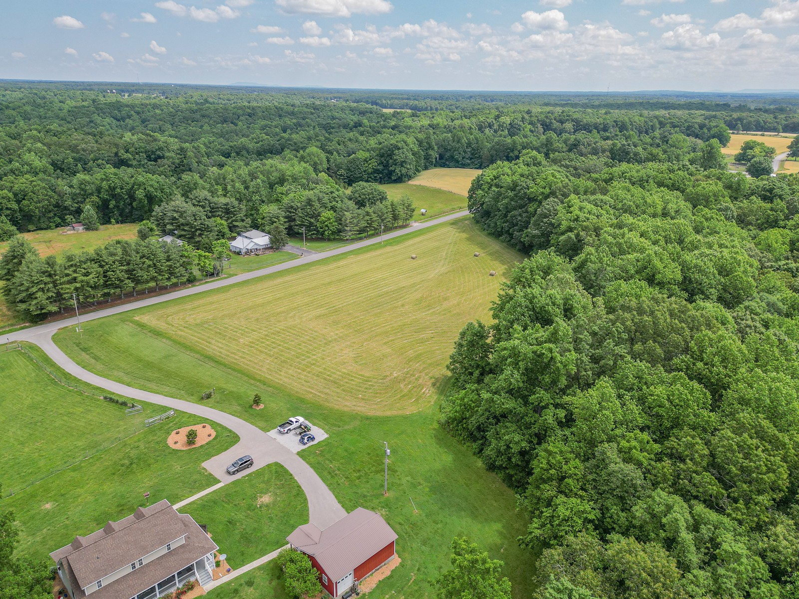 1421 Pea Ridge Road Manchester, TN 37355 - Photo 57 of 62 an aerial view of a house