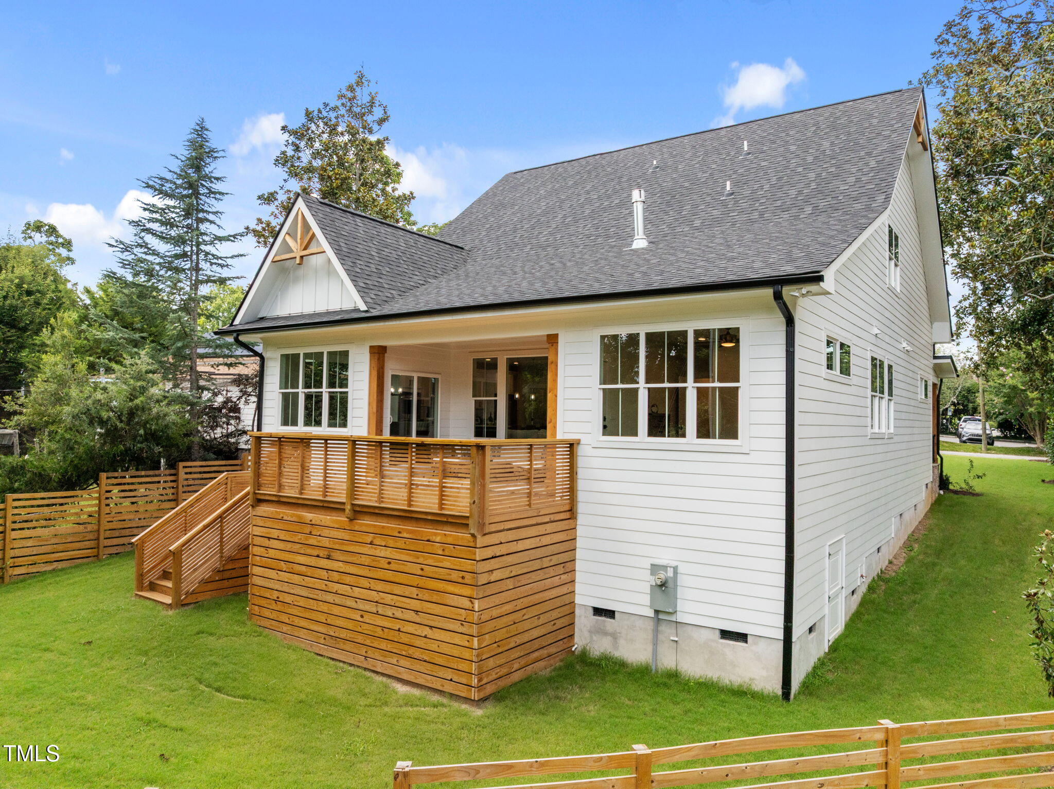 121 West Braxton Foushee Street Carrboro, NC 27510 - Photo 39 of 50 a view of house with a yard