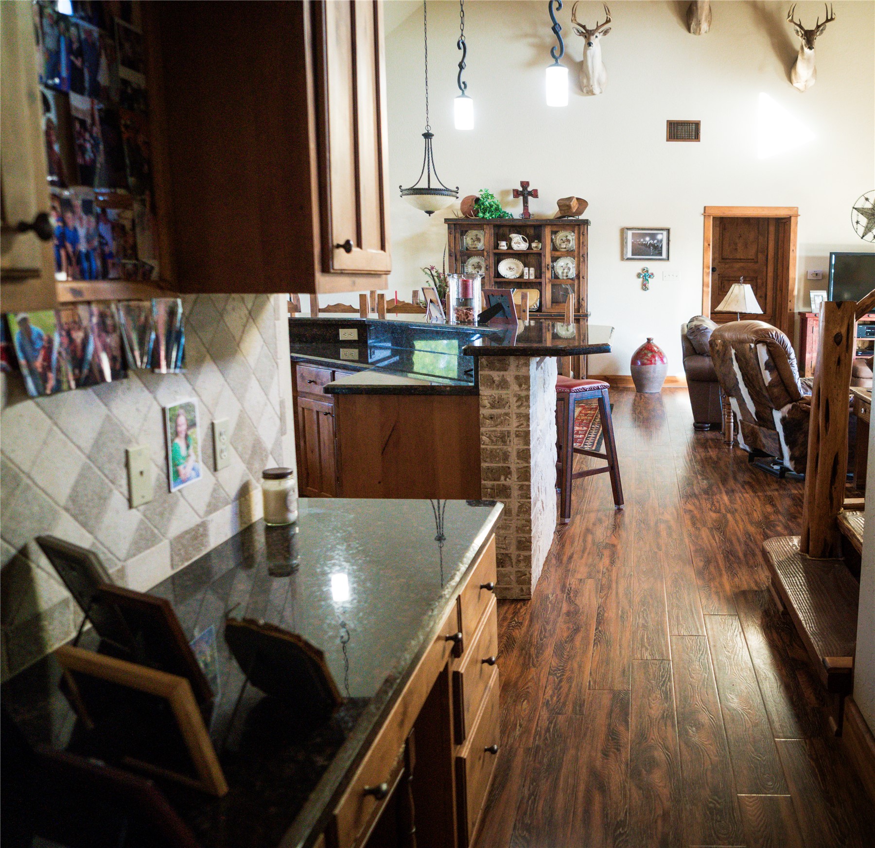 298 Cr 346 Road Milano, TX 76556 - Photo 26 of 26 a dining room with furniture and wooden floor