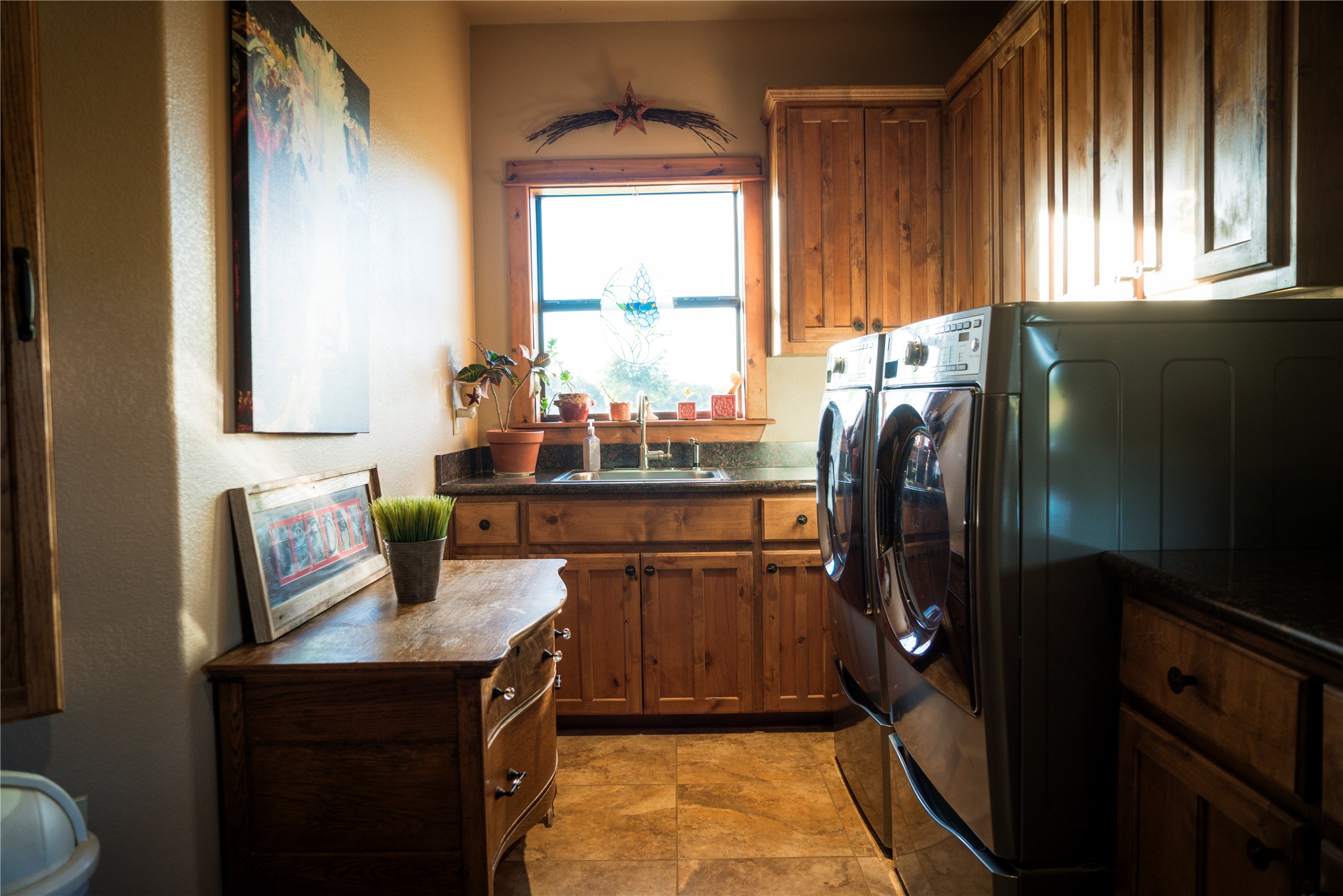 298 Cr 346 Road Milano, TX 76556 - Photo 4 of 26 a kitchen with stainless steel appliances granite countertop a refrigerator and a sink