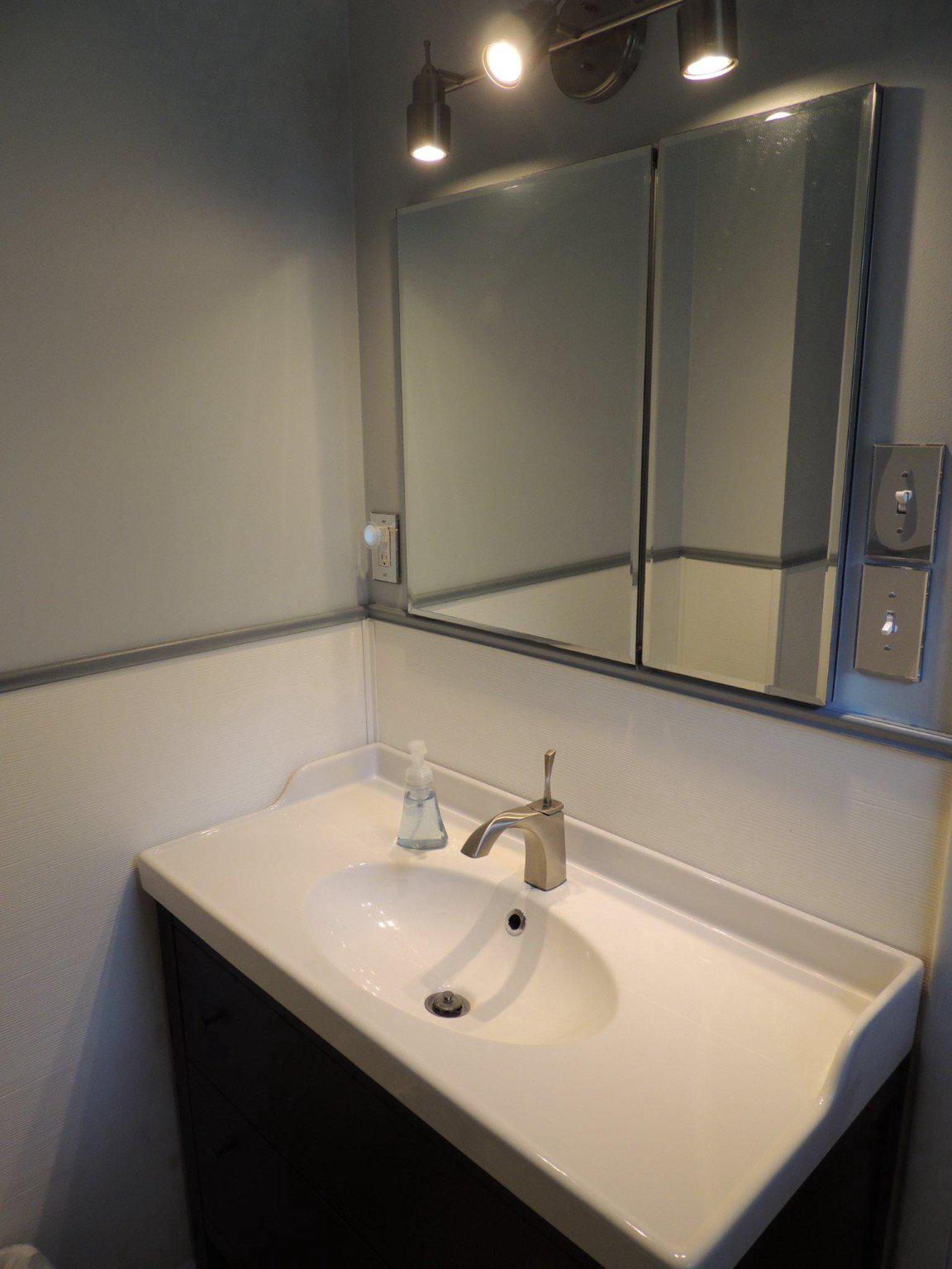5838 Oklahoma Road Sykesville, MD 21784 - Photo 46 of 72 Sleek primary bathroom with modern fixtures.