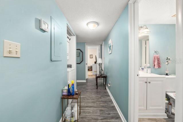 631 Silver Pass, Unit A Ocala, FL 34472 - Photo 33 of 47 a view of a hallway with seating area