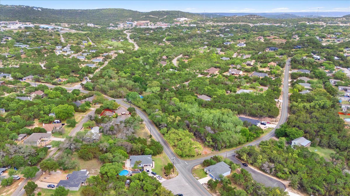 20404 Ridgeview Road Leander, TX 78645 - Photo 23 of 26 an aerial view of residential houses with outdoor space and trees