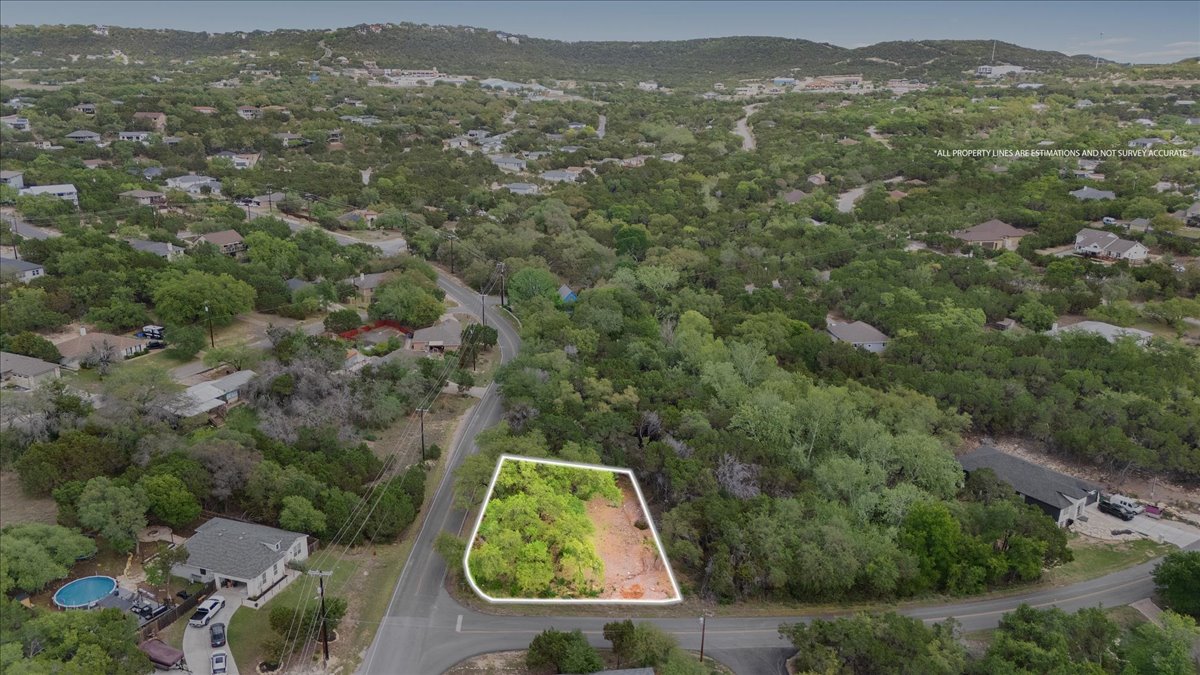 20404 Ridgeview Road Leander, TX 78645 - Photo 7 of 26 an aerial view of residential houses with outdoor space and trees