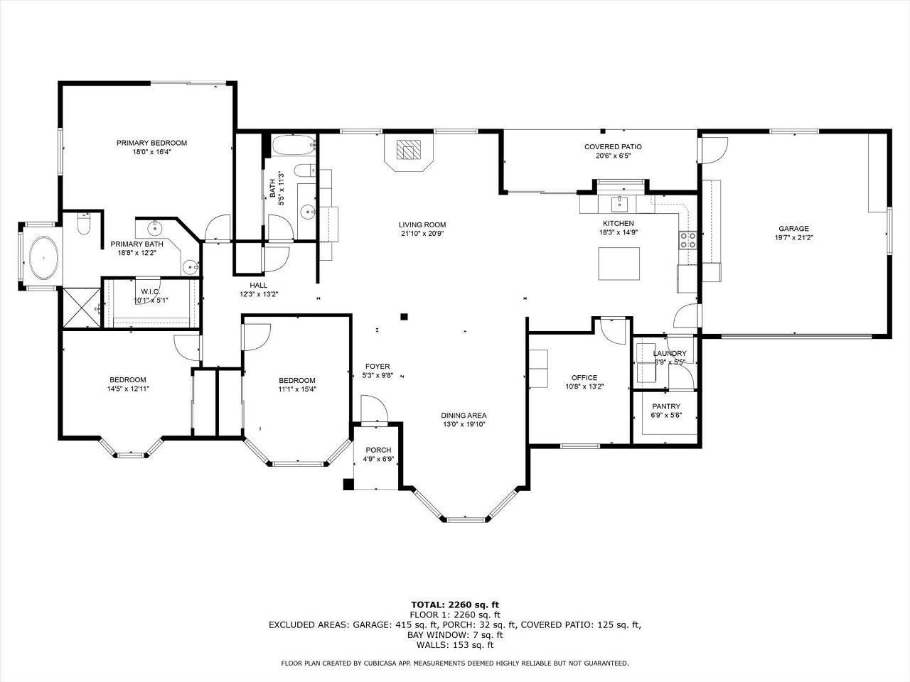 38090 Wortham Road Oakhurst, CA 93644 - Photo 34 of 54 a picture of a bathroom with a shower