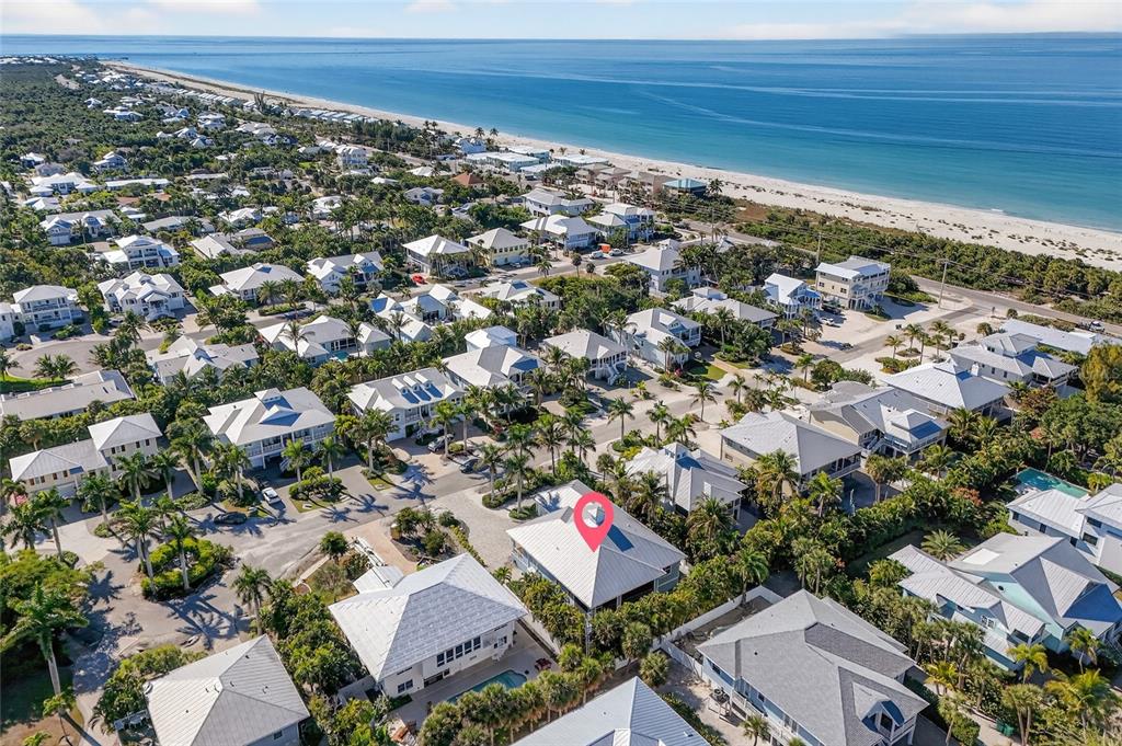 261 Seabreeze Court Boca Grande, FL 33921 - Photo 42 of 44 an aerial view of residential houses with outdoor space