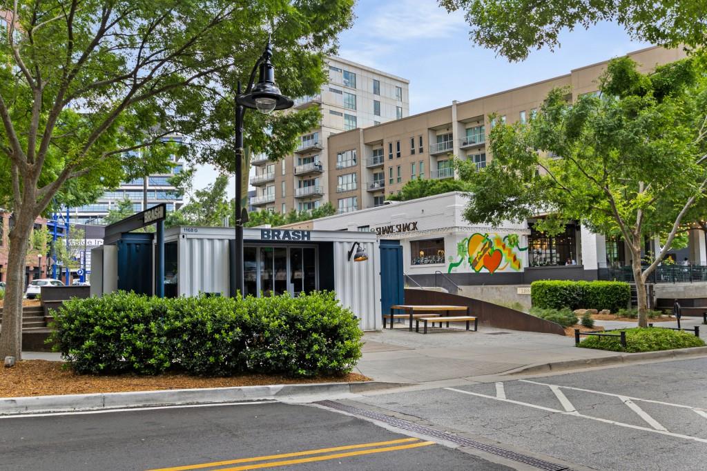 1100 Howell Mill Road Northwest, Unit 201 Atlanta, GA 30318 - Photo 31 of 50 a front view of a building with street view