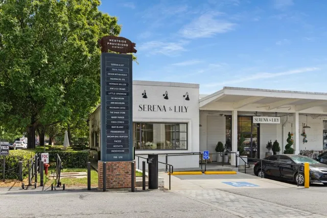 a car parked in front of a building