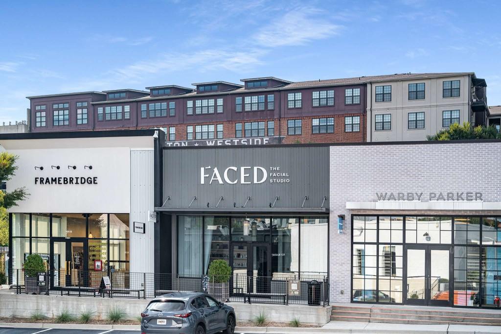 1100 Howell Mill Road Northwest, Unit 201 Atlanta, GA 30318 - Photo 50 of 50 a front view of a building with glass windows
