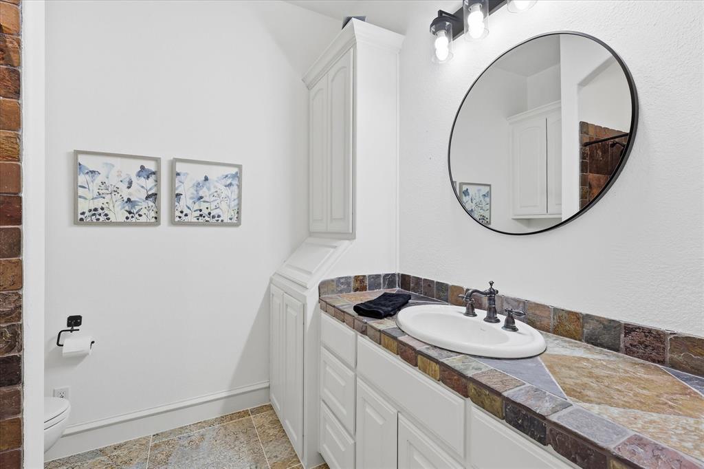 4920 Peden Road Fort Worth, TX 76179 - Photo 18 of 40 Guest Bathroom outside of Bedroom #2 and Bathroom #3