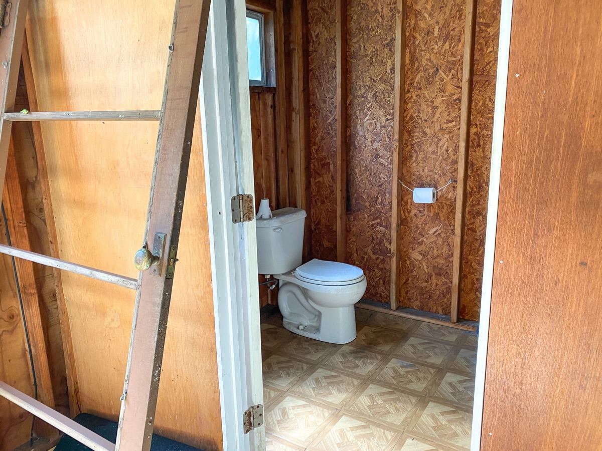 94-1488 Kala Place Naalehu, HI 96772 - Photo 19 of 19 a bathroom with a toilet and a shower