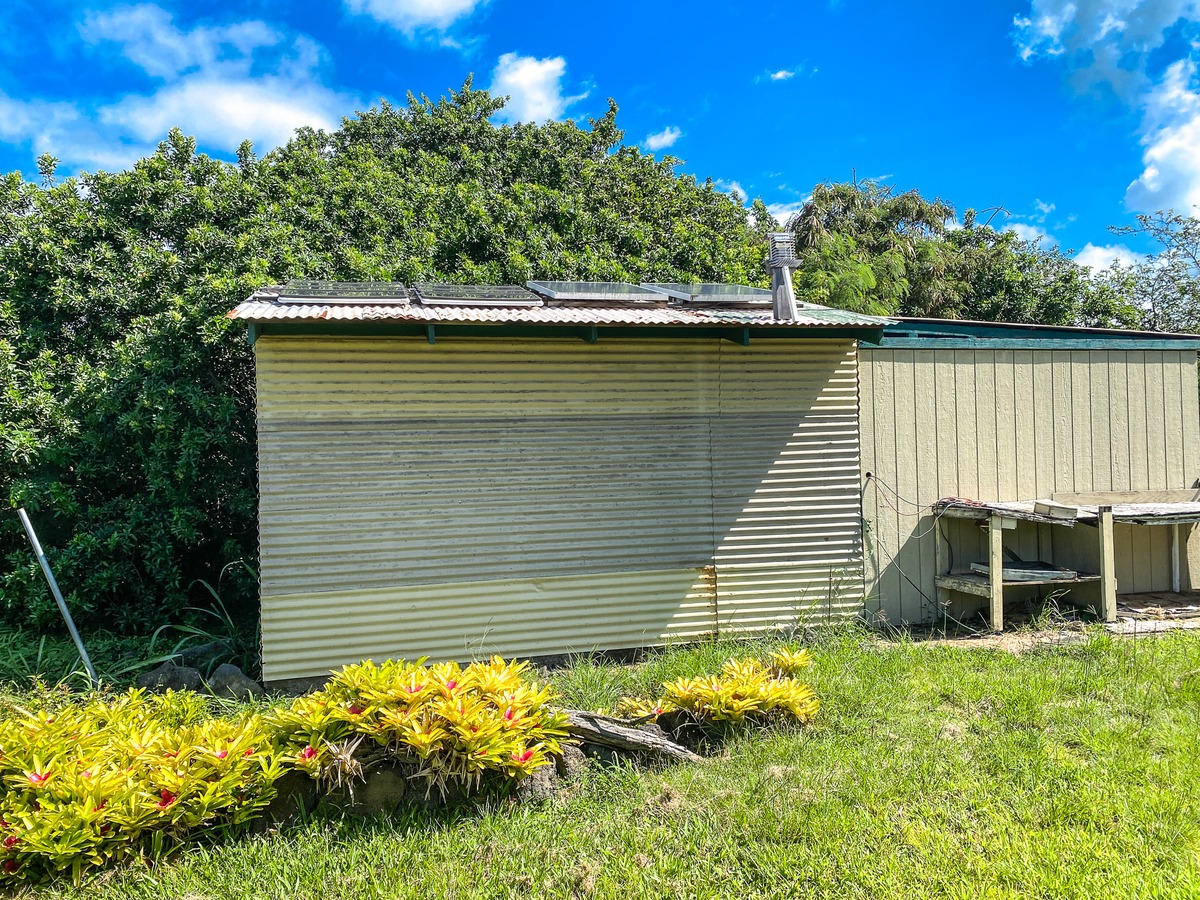 94-1488 Kala Place Naalehu, HI 96772 - Photo 8 of 19 a backyard of a house with lots of green space