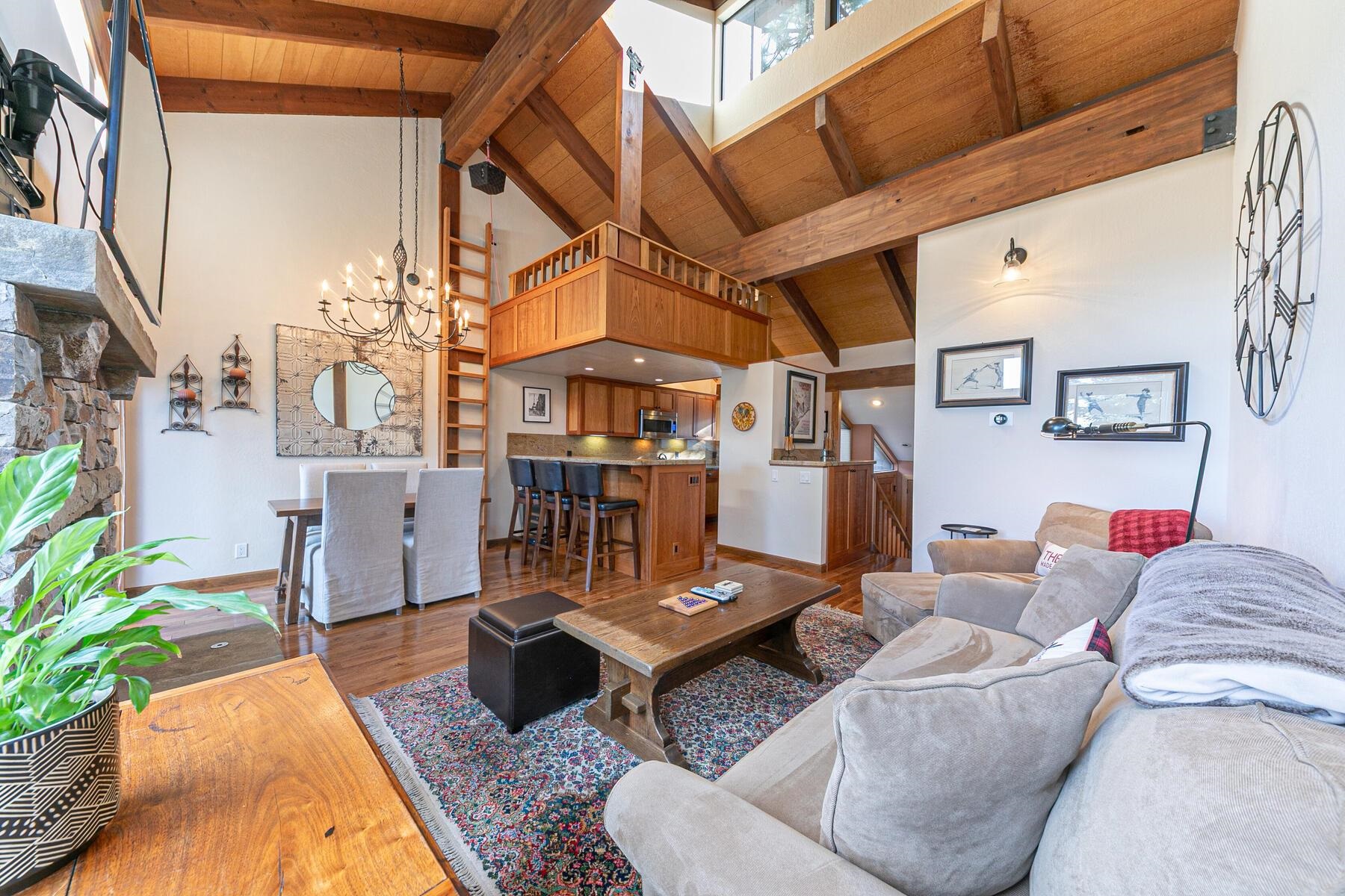 6108 Rocky Point Northstar, CA 96161 - Photo 3 of 28 a living room with furniture and a rug