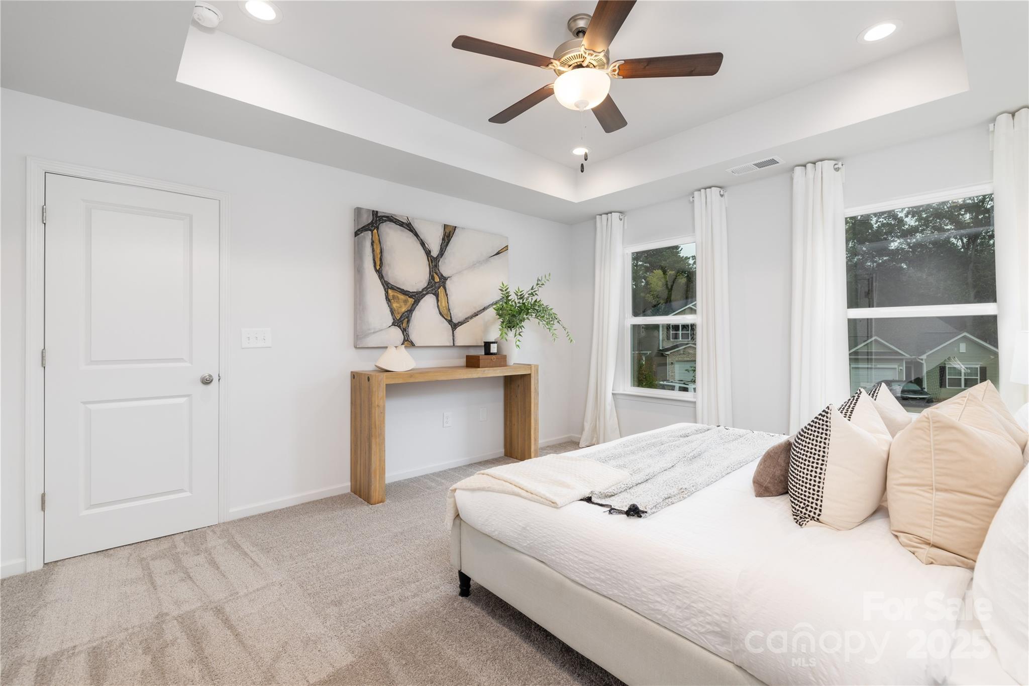 1418 Summerville Road Charlotte, NC 28214 - Photo 23 of 30 a bedroom with a large bed and a window