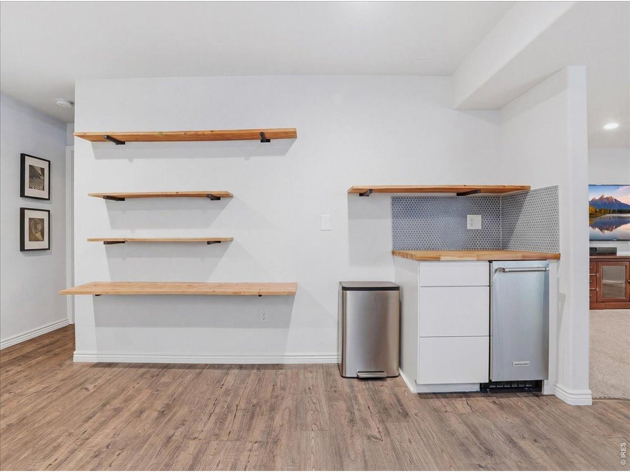 1766 Ruddlesway Drive Windsor, CO 80550 - Photo 29 of 50 Basement, Mini Dry Kitchenette
