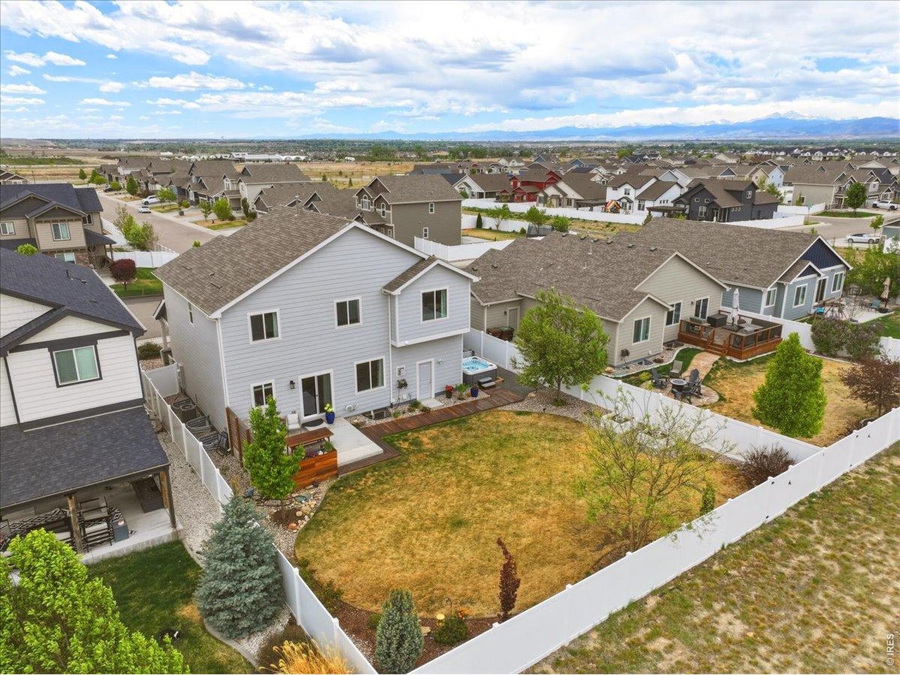 1766 Ruddlesway Drive Windsor, CO 80550 - Photo 49 of 50 a view of a city with an ocean view