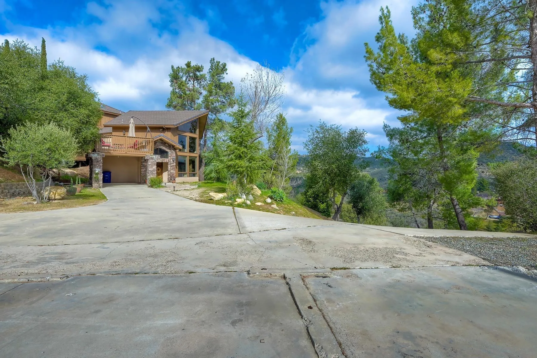 20570 Sycamore Springs Road Jamul, CA 91935 - Photo 36 of 39 a view of a house with a outdoor space