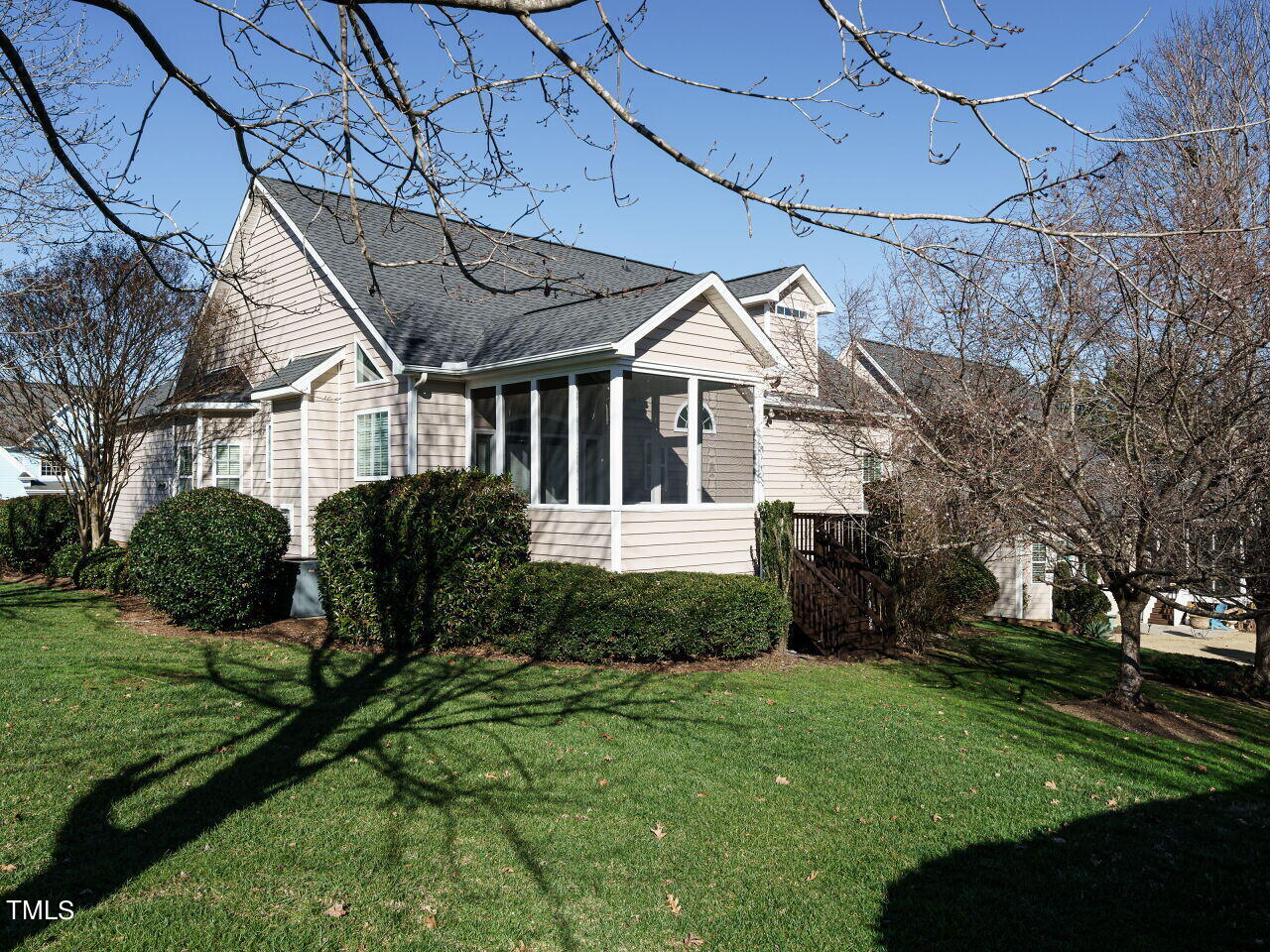 600 Competition Road Raleigh, NC 27603 - Photo 32 of 42 a view of a house with backyard and a tree