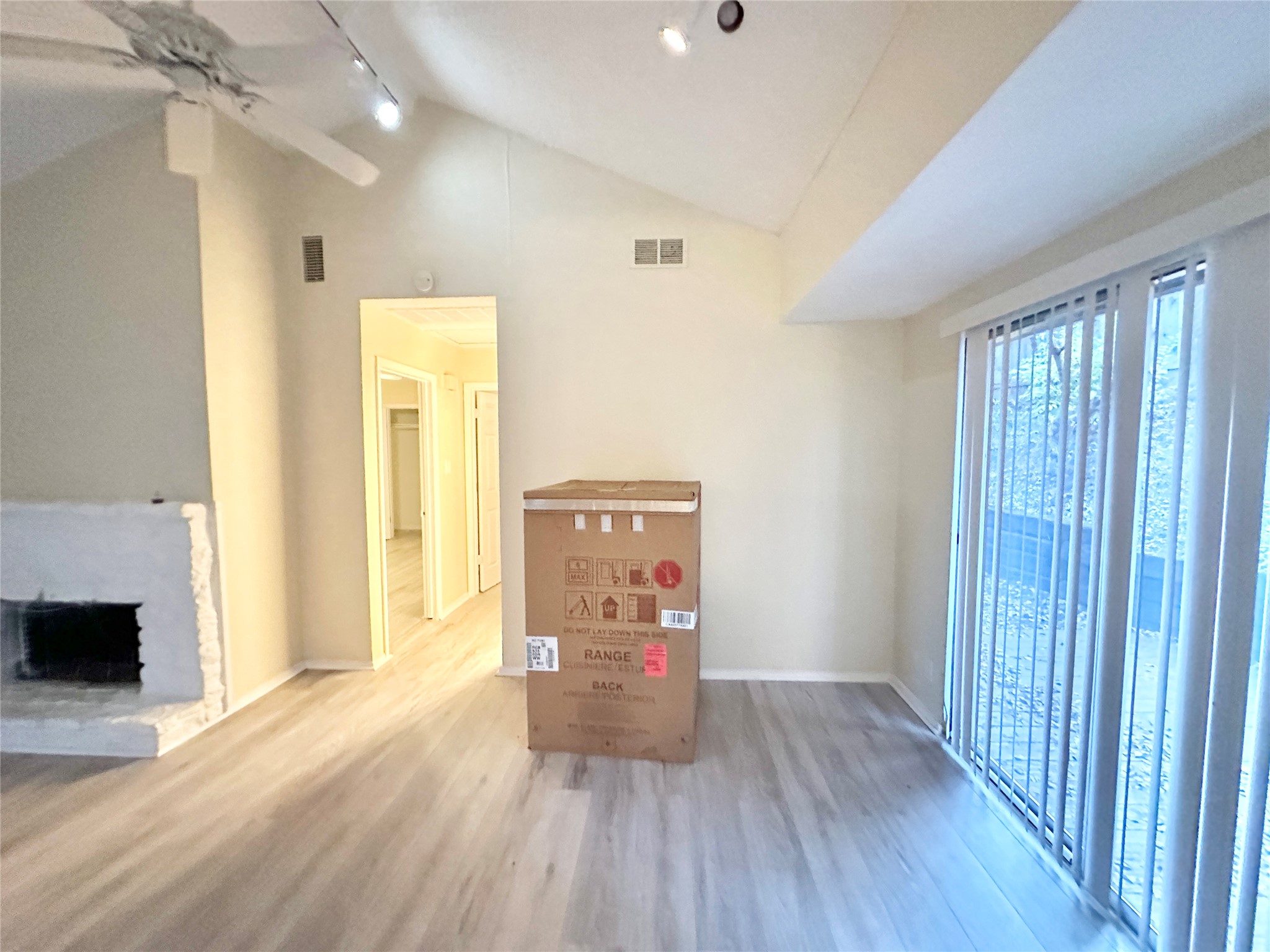 4302 Scottsdale Road, Unit A Austin, TX 78721 - Photo 14 of 30 a view of a hallway with wooden floor