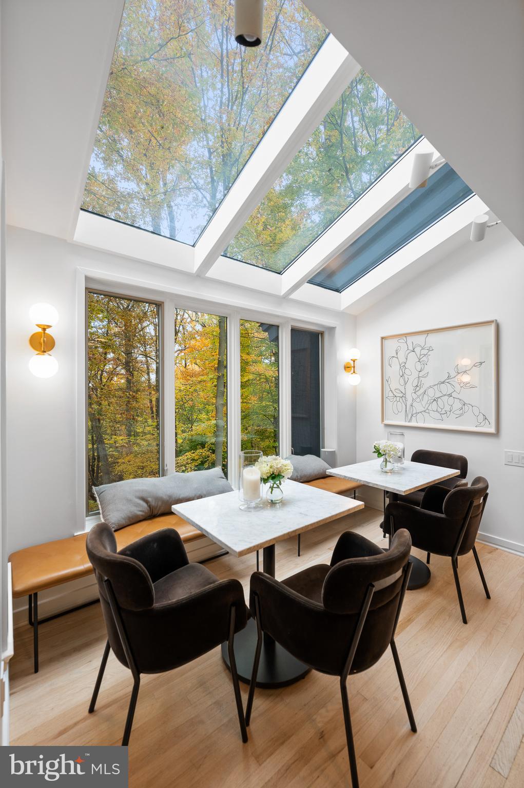 309 Valley Place Radnor, PA 19087 - Photo 11 of 29 a view of a dining room with furniture window and outside view