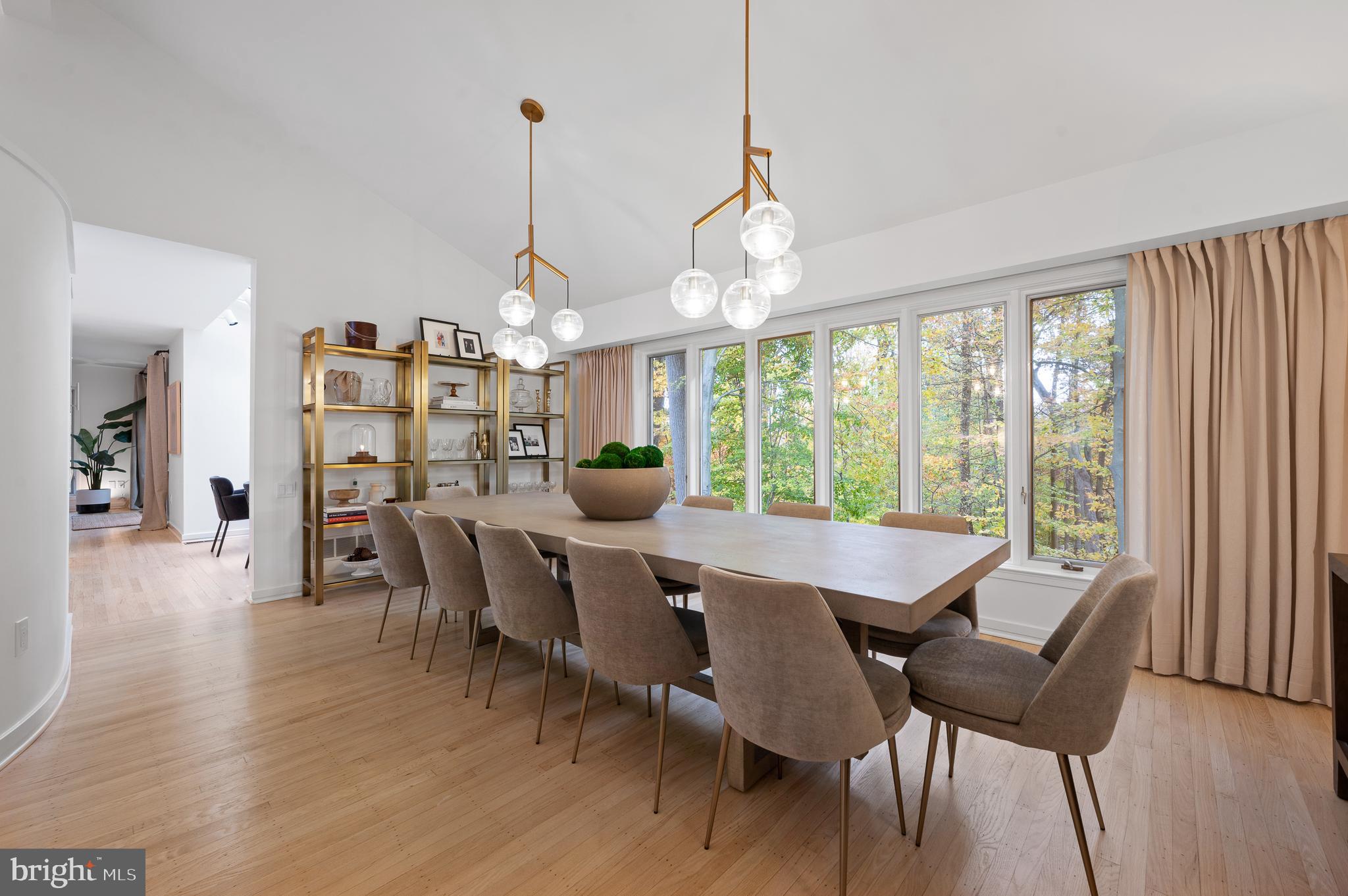 309 Valley Place Radnor, PA 19087 - Photo 12 of 29 a view of a dining room with furniture window and wooden floor